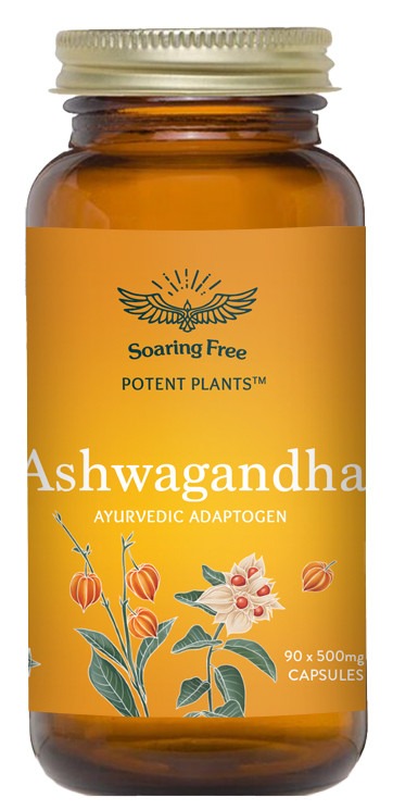 Soaring Free Potent Plants - Ashwagandha 90 Capsules