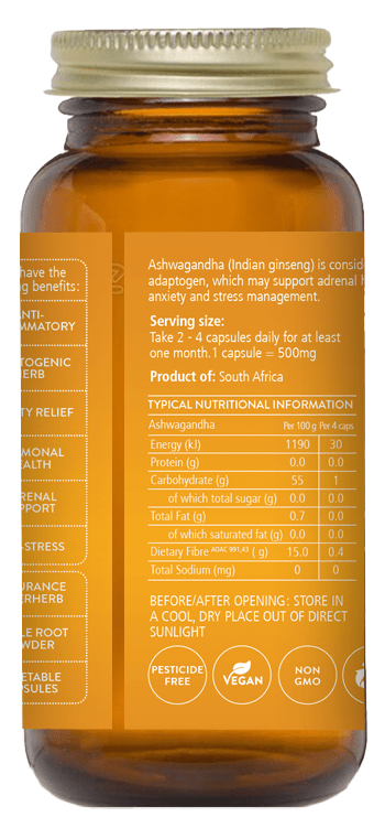 Soaring Free Potent Plants - Ashwagandha 90 Capsules - Image 2