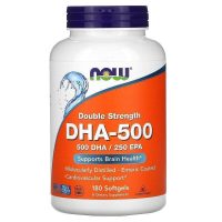 now DHA-500 Double Strength 90 Softgels