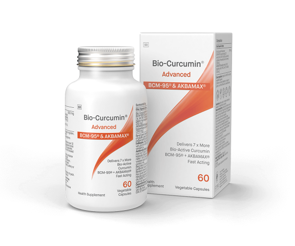 Coyne Bio-Curcumin ADVANCED BCM-95 & AKBAMAX 60 vegetable caps