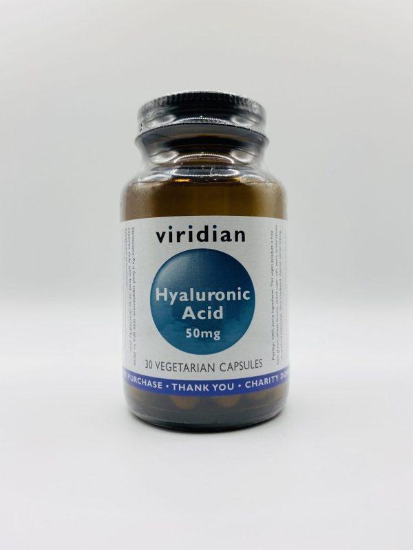 Viridian Hyaluronic Acid 30 capsules 50mg