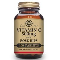 Solgar Vitamin C with Rose Hips 100 Tablets 500mg