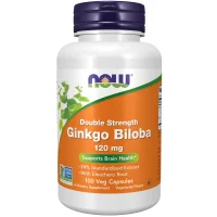 Now Double Strength Ginkgo Biloba 120mg 100's