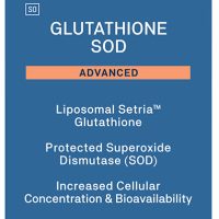 Natroceutics Glutathione SOD Advanced 625mg 30's