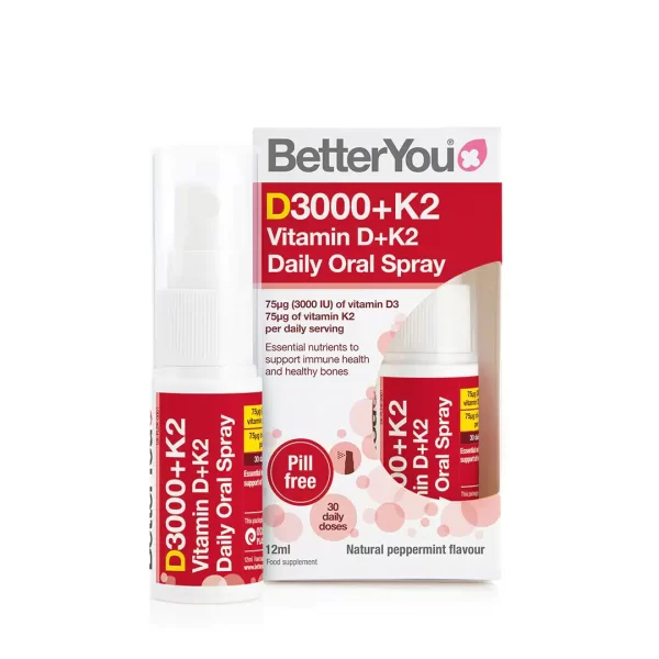 BetterYou DLux Vitamin D+K2 12ml