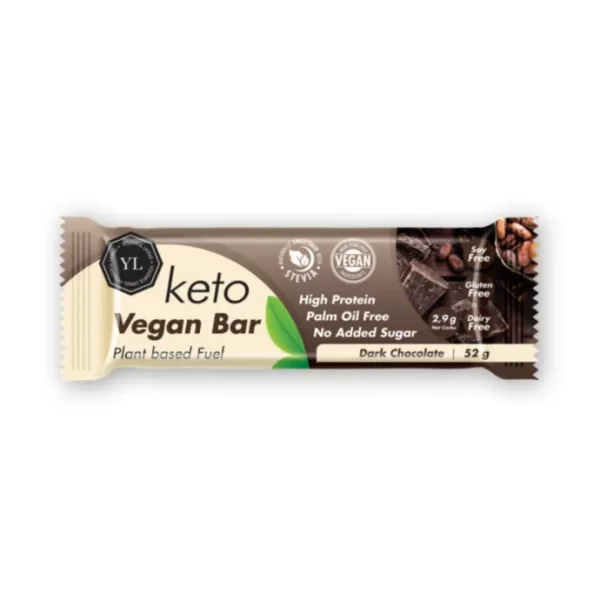 Youthful Living Dark Chocolate Vegan Keto Bar 52g