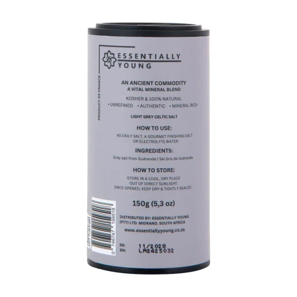 Essentially Young Celtic Salt Course Salt 150g - Image 2