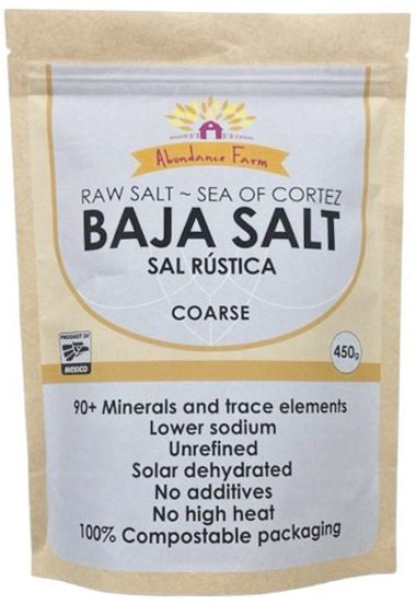 Abundance Farm Baja Salt Fine 450g