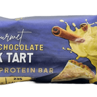 White chocolate milk tart