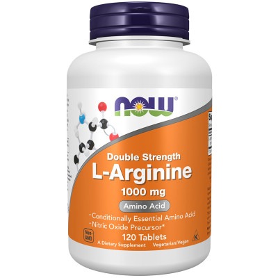Now Double Strength L-Arginine 1000mg 120's
