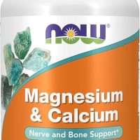 Now Magnesium & Calcium 100 tablets
