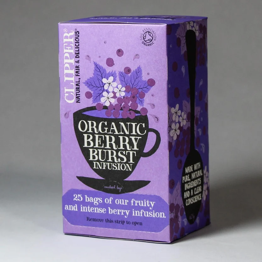 Clipper Organic Berry Burst Tea 20 Teabags