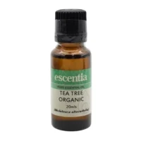 Escentia Organic Tea Tree Pure Essential Oil 20ml