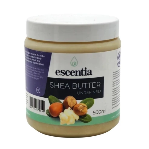 Escentia Body Butter Shea Butter Unrefined 500ml
