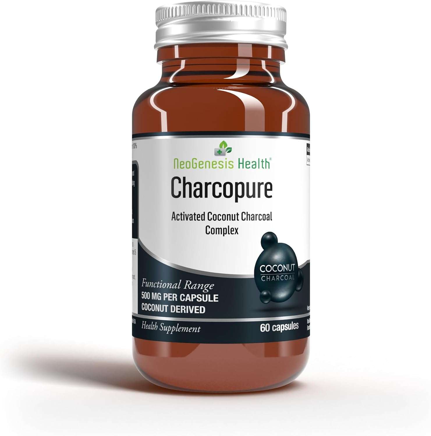 Neogenesis Charcopure 500mg 60 Capsules