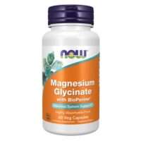 Now Magnesium Glycinate with Bioperine 60 Capsules