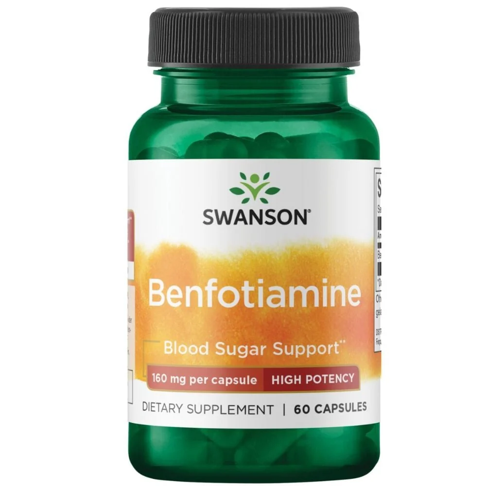 Swanson - Benfotiamine - High Potency 160 mg 60s