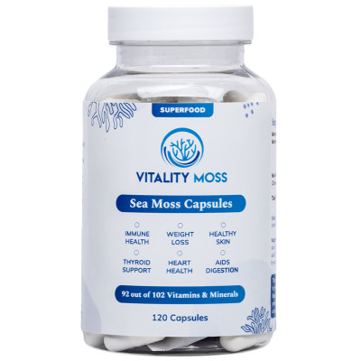 Vitality Moss Sea Moss Capsules 120