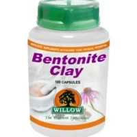 Willow Bentonite Clay 100 Capsules