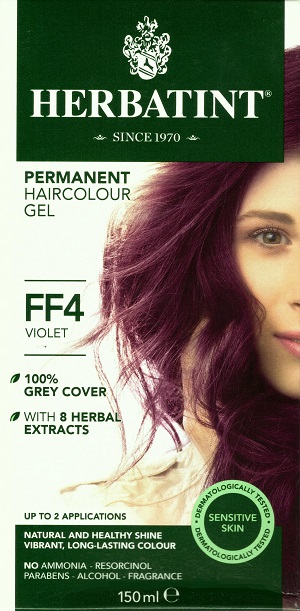 Herbatint Permanent Haircolour – FF4 Violet